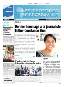 Les Dépêches de Brazzaville : Édition brazzaville du 24 avril 2013