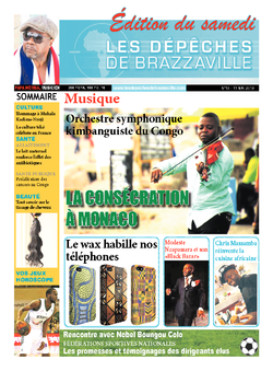 Les Dépêches de Brazzaville : Édition du 6e jour du 11 mai 2013