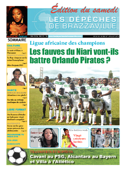 Les Dépêches de Brazzaville : Édition du 6e jour du 20 juillet 2013