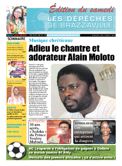 Les Dépêches de Brazzaville : Édition du 6e jour du 10 août 2013