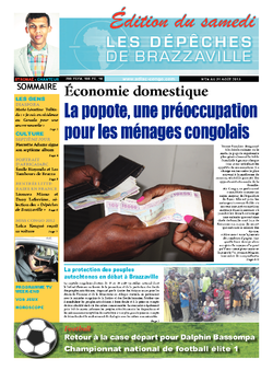 Les Dépêches de Brazzaville : Édition du 6e jour du 24 août 2013