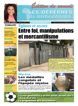 Les Dépêches de Brazzaville : Édition du 6e jour du 21 septembre 2013