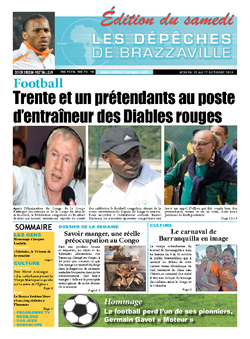Les Dépêches de Brazzaville : Édition du 6e jour du 12 octobre 2013