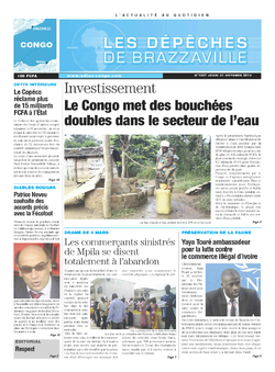 Les Dépêches de Brazzaville : Édition brazzaville du 31 octobre 2013
