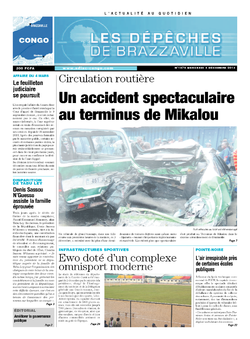Les Dépêches de Brazzaville : Édition brazzaville du 04 décembre 2013