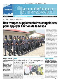 Les Dépêches de Brazzaville : Édition brazzaville du 11 décembre 2013