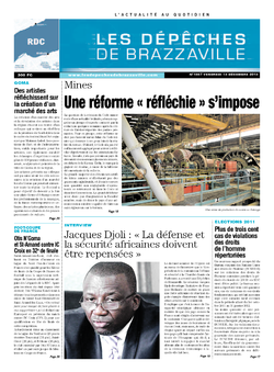Les Dépêches de Brazzaville : Édition kinshasa du 13 décembre 2013