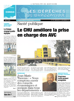 Les Dépêches de Brazzaville : Édition brazzaville du 18 décembre 2013