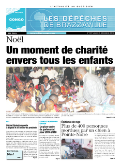 Les Dépêches de Brazzaville : Édition brazzaville du 26 décembre 2013