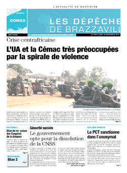 Les Dépêches de Brazzaville : Édition brazzaville du 30 décembre 2013