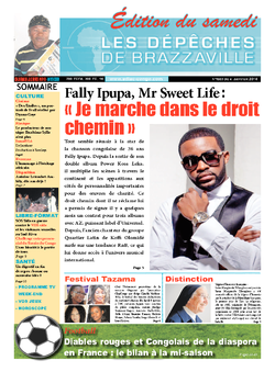 Les Dépêches de Brazzaville : Édition du 6e jour du 04 janvier 2014