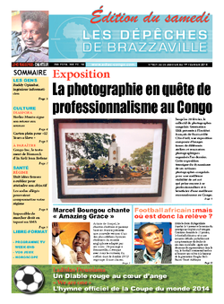 Les Dépêches de Brazzaville : Édition du 6e jour du 25 janvier 2014