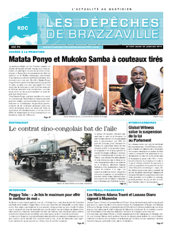 Les Dépêches de Brazzaville : Édition kinshasa du 30 janvier 2014