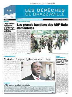Les Dépêches de Brazzaville : Édition kinshasa du 17 février 2014
