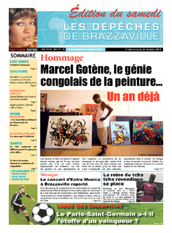 Les Dépêches de Brazzaville : Édition du 6e jour du 22 février 2014
