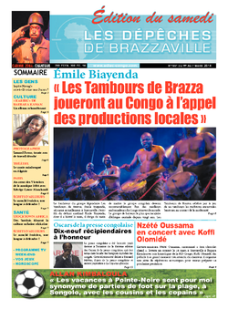 Les Dépêches de Brazzaville : Édition du 6e jour du 01 mars 2014