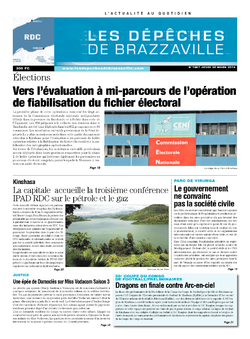 Les Dépêches de Brazzaville : Édition kinshasa du 20 mars 2014