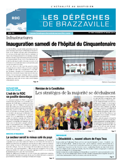 Les Dépêches de Brazzaville : Édition kinshasa du 21 mars 2014