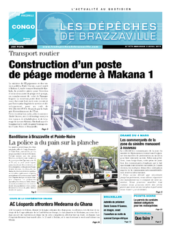 Les Dépêches de Brazzaville : Édition brazzaville du 02 avril 2014