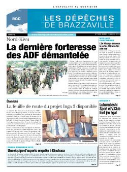 Les Dépêches de Brazzaville : Édition kinshasa du 15 avril 2014