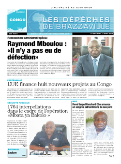 Les Dépêches de Brazzaville : Édition brazzaville du 17 avril 2014