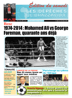 Les Dépêches de Brazzaville : Édition du 6e jour du 03 mai 2014