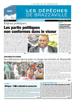 Les Dépêches de Brazzaville : Édition kinshasa du 05 mai 2014