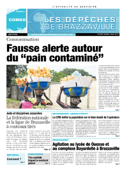 Les Dépêches de Brazzaville : Édition brazzaville du 06 mai 2014
