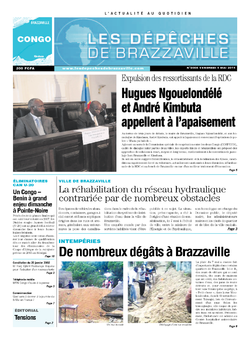 Les Dépêches de Brazzaville : Édition brazzaville du 09 mai 2014