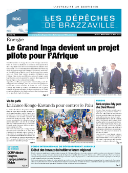 Les Dépêches de Brazzaville : Édition kinshasa du 14 mai 2014