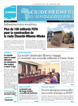 Les Dépêches de Brazzaville : Édition brazzaville du 20 mai 2014