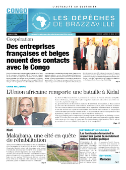 Les Dépêches de Brazzaville : Édition brazzaville du 26 mai 2014