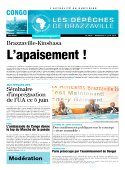 Les Dépêches de Brazzaville : Édition brazzaville du 04 juin 2014