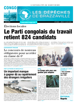 Les Dépêches de Brazzaville : Édition brazzaville du 12 juin 2014