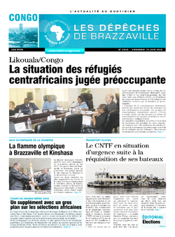 Les Dépêches de Brazzaville : Édition brazzaville du 13 juin 2014