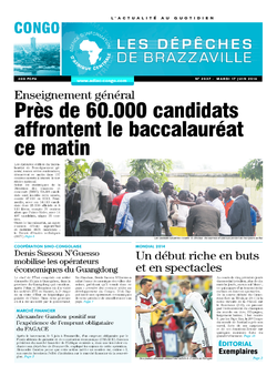 Les Dépêches de Brazzaville : Édition brazzaville du 17 juin 2014