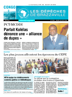 Les Dépêches de Brazzaville : Édition brazzaville du 24 juin 2014