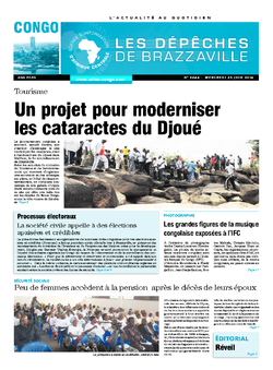 Les Dépêches de Brazzaville : Édition brazzaville du 25 juin 2014