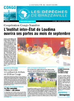 Les Dépêches de Brazzaville : Édition brazzaville du 26 juin 2014