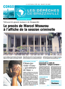Les Dépêches de Brazzaville : Édition brazzaville du 27 juin 2014