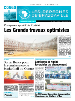 Les Dépêches de Brazzaville : Édition brazzaville du 01 juillet 2014