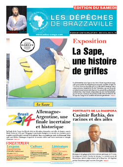 Les Dépêches de Brazzaville : Édition du 6e jour du 12 juillet 2014