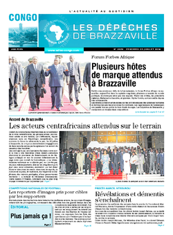 Les Dépêches de Brazzaville : Édition brazzaville du 25 juillet 2014