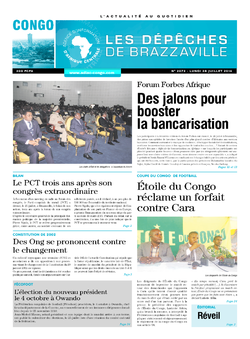 Les Dépêches de Brazzaville : Édition brazzaville du 28 juillet 2014