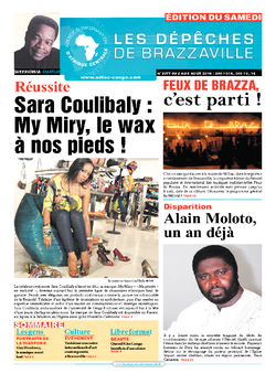 Les Dépêches de Brazzaville : Édition du 6e jour du 02 août 2014