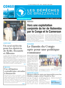 Les Dépêches de Brazzaville : Édition brazzaville du 19 août 2014