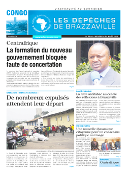 Les Dépêches de Brazzaville : Édition brazzaville du 20 août 2014
