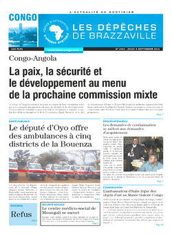 Les Dépêches de Brazzaville : Édition brazzaville du 04 septembre 2014