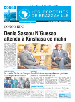 Les Dépêches de Brazzaville : Édition brazzaville du 19 septembre 2014