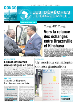 Les Dépêches de Brazzaville : Édition brazzaville du 22 septembre 2014